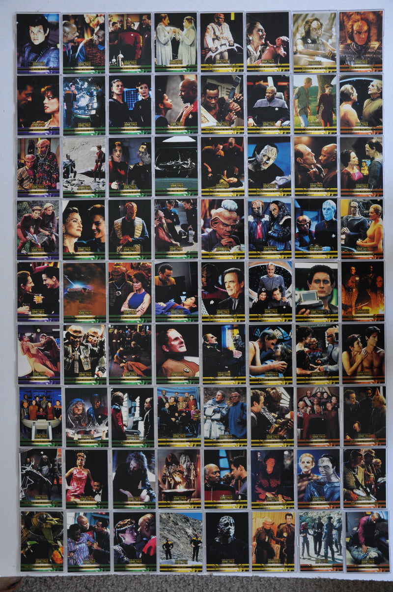DS9 Complete Star Trek Deep Space Nine Base Card Set 189 Cards 2003 - TvMovieCards.com