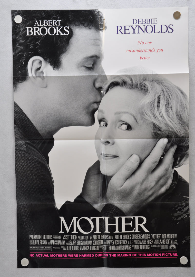 1996 Mother Original 1SH D/S Movie Poster 27 x 41 Albert Brooks Debbie Reynolds   - TvMovieCards.com