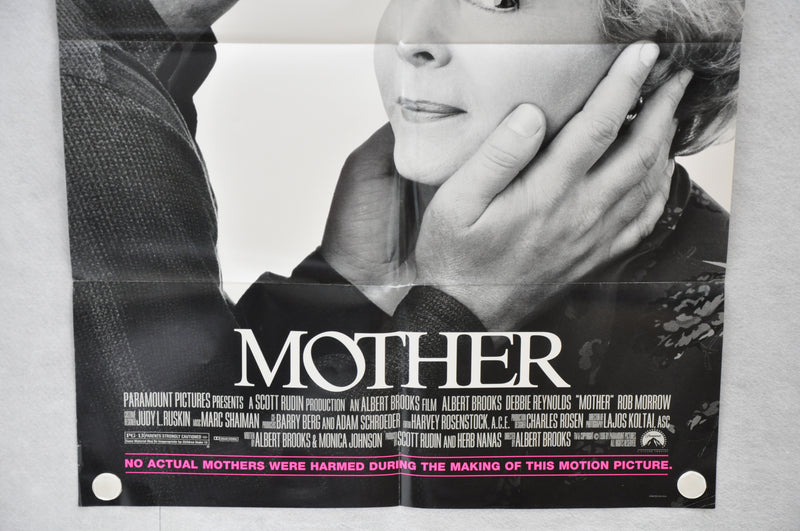 1996 Mother Original 1SH D/S Movie Poster 27 x 41 Albert Brooks Debbie Reynolds   - TvMovieCards.com