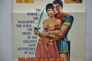 1960 Esther and the King Insert Movie Poster 14 x 36 Joan Collins Richard Egan   - TvMovieCards.com