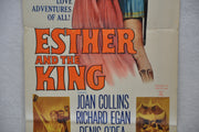 1960 Esther and the King Insert Movie Poster 14 x 36 Joan Collins Richard Egan   - TvMovieCards.com