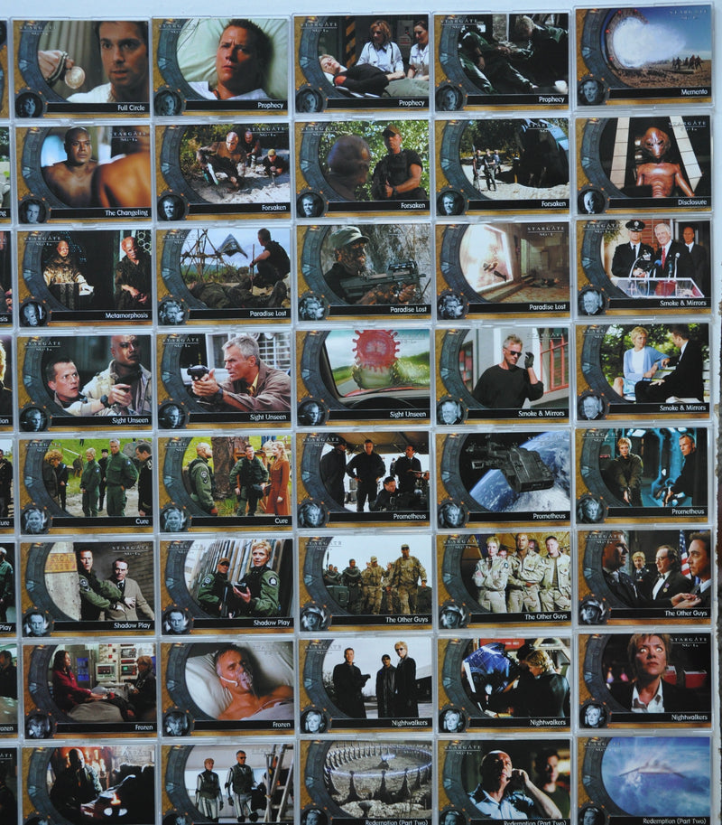 2004 Stargate SG-1: Season 6 Trading Base Card Set 72 Cards   - TvMovieCards.com