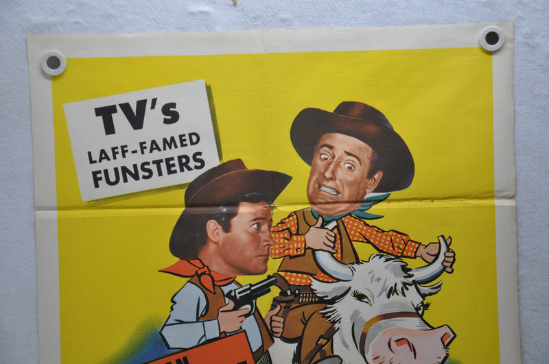 1958 Once Upon A Horse Original 1SH Movie Poster Dan Rowan, Dick Martin   - TvMovieCards.com