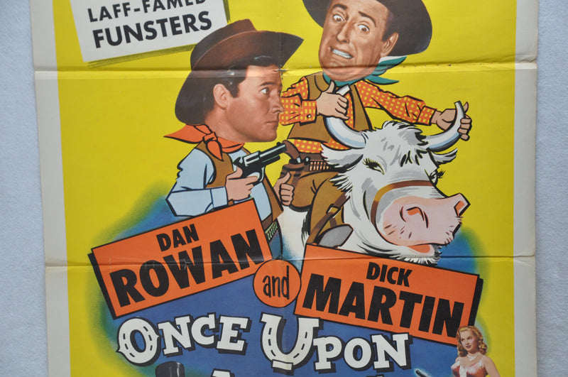 1958 Once Upon A Horse Original 1SH Movie Poster Dan Rowan, Dick Martin   - TvMovieCards.com