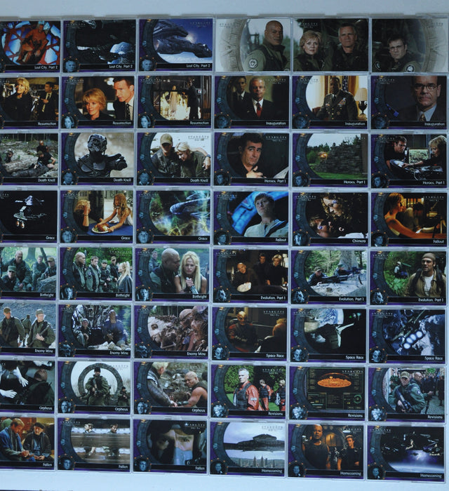2005 Stargate SG-1: Season 7 Trading Base Card Set 72 Cards   - TvMovieCards.com