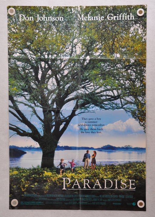1991 Paradise Original 1SH D/S Movie Poster 27 x 41 Melanie Griffith Elijah Wood   - TvMovieCards.com