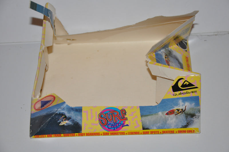 Surf Cardz Empty Display Card Box 1989-1990 Rare Rip Curl Body Glove Surfing   - TvMovieCards.com