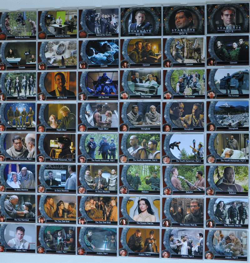 2007 Stargate SG-1: Season 9 Trading Base Card Set 72 Cards   - TvMovieCards.com