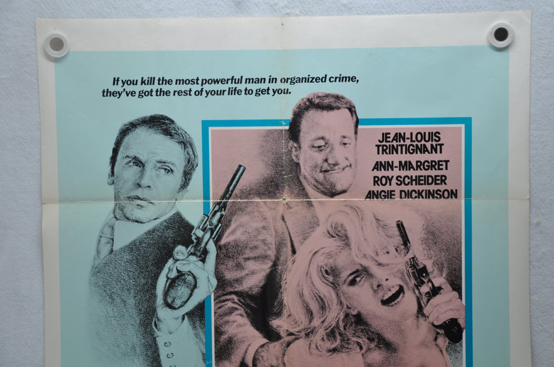 1972 The Outside Man Original 1SH Movie Poster Jean-Louis Trintignant   - TvMovieCards.com