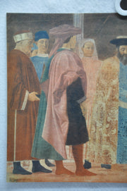 Fratelli Alinari "Visita Della Regina Saba A Salomone" Lithograph Art Print   - TvMovieCards.com