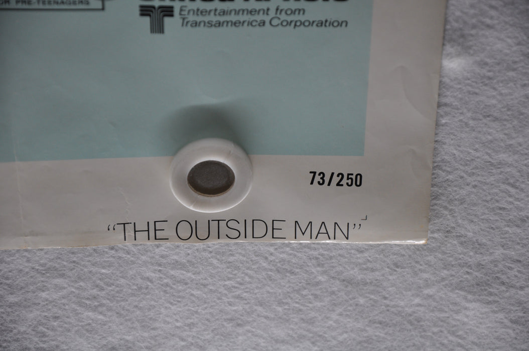 1972 The Outside Man Original 1SH Movie Poster Jean-Louis Trintignant   - TvMovieCards.com