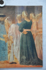 Fratelli Alinari "Visita Della Regina Saba A Salomone" Lithograph Art Print   - TvMovieCards.com