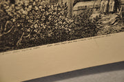 Luigi Rossini "Veduta da Ponente del Tempio di Ercole" Etching Print   - TvMovieCards.com