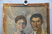 Fratelli Alinari "Ritratto Di Paquiris Proculus E Sua Moglie" Lithograph Print   - TvMovieCards.com