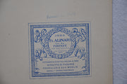 Fratelli Alinari "Ritratto Di Paquiris Proculus E Sua Moglie" Lithograph Print   - TvMovieCards.com