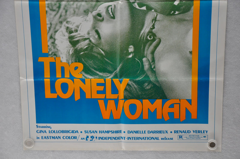 1973 The Lonely Woman Original 1SH Movie Poster 27 x 41  Renaud Verley, Gina Lol   - TvMovieCards.com
