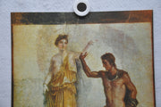 Fratelli Alinari "Perseo E Andromeda" Napoli Meseo Lithograph Art Print   - TvMovieCards.com
