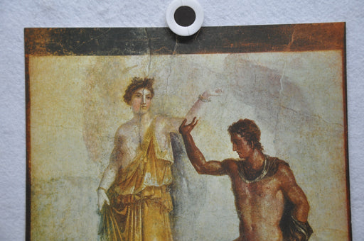 Fratelli Alinari "Perseo E Andromeda" Napoli Meseo Lithograph Art Print   - TvMovieCards.com