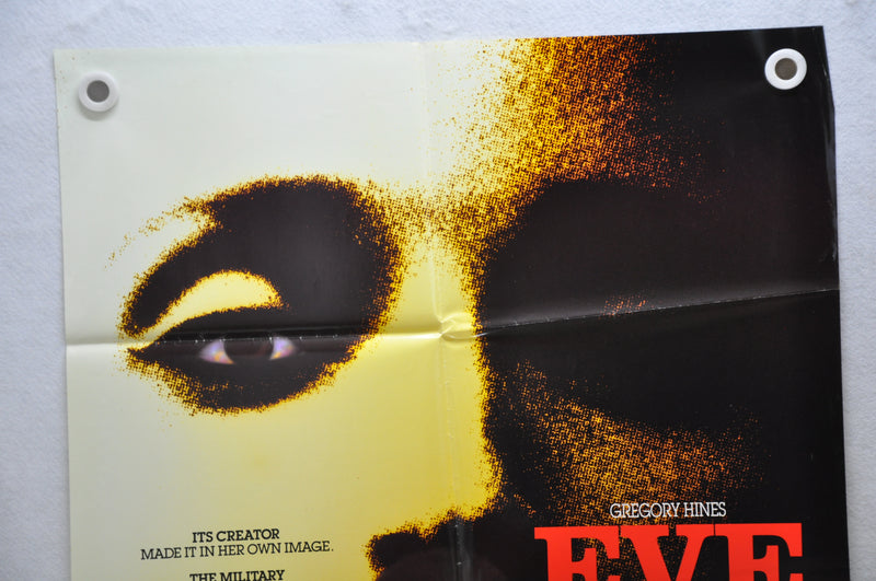 1991 Eve of Destruction Original 1SH D/S Movie Poster 27 x 41 Gregory Hines   - TvMovieCards.com