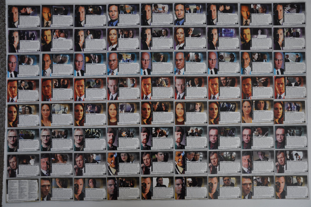 The X-Files Connections Inkworks - 2005 Trading Base Card Set 72 Cards   - TvMovieCards.com