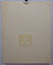 Fratelli Alinari "Beato Angelico L'Annunciazione" Lithograph Art Print   - TvMovieCards.com