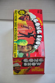 1977 Fleer The Gong Show Empty Bubble Gum Vintage Trading Card Box   - TvMovieCards.com