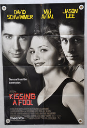 1998 Kissing A Fool Original 1SH D/S Movie Poster 27 x 41 David Schwimmer   - TvMovieCards.com