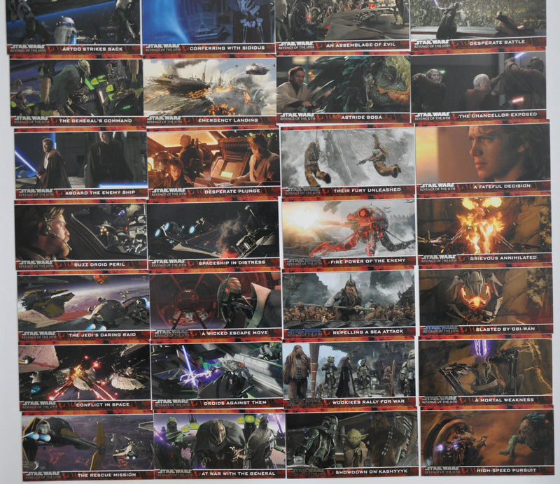 Star Wars Revenge of the Sith Widevision Topps 2005 Trading Card Set - TvMovieCards.com