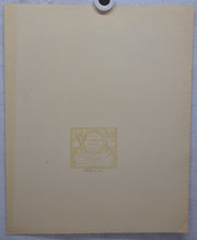 Fratelli Alinari "Beato Angelico Zaccaria serive il nome del neonato" Lithograph   - TvMovieCards.com