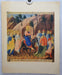 Fratelli Alinari "Beato Angelico Gesit entra in Gerusalemme Lithograph Art Print   - TvMovieCards.com