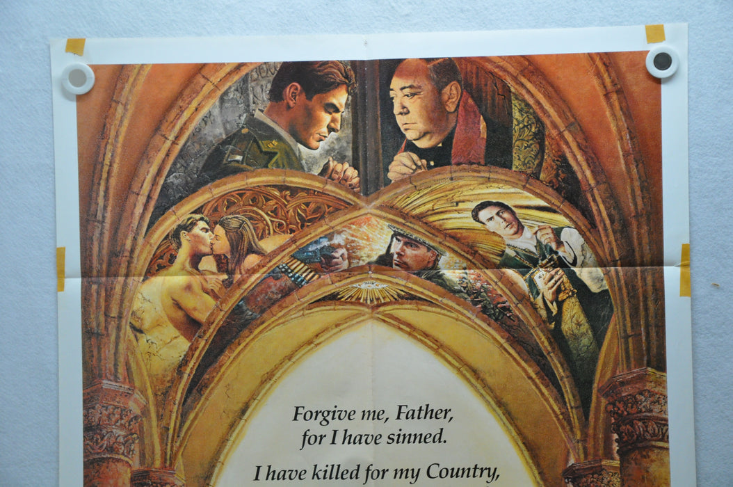 1982 Monsignor Original 1SH Movie Poster 27 x 41 Christopher Reeve   - TvMovieCards.com