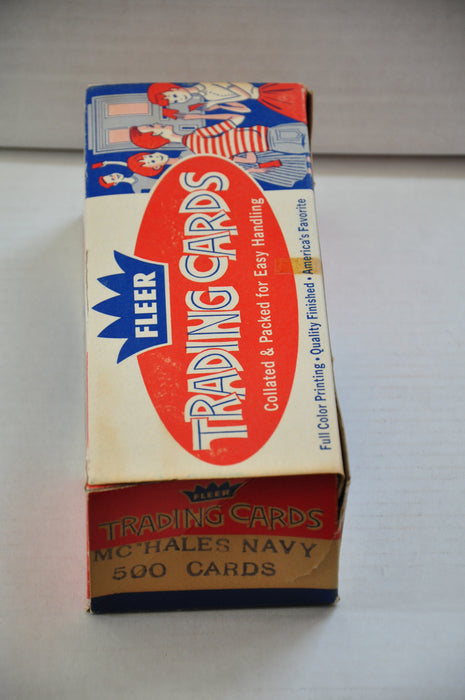 1965 Fleer McHales Navy 500 Cards Empty Bubble Gum Vintage Trading Card Box   - TvMovieCards.com