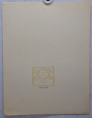 Fratelli Alinari "Beato Angelico L'Adorazione Dei Magi" Lithograph Art Print   - TvMovieCards.com