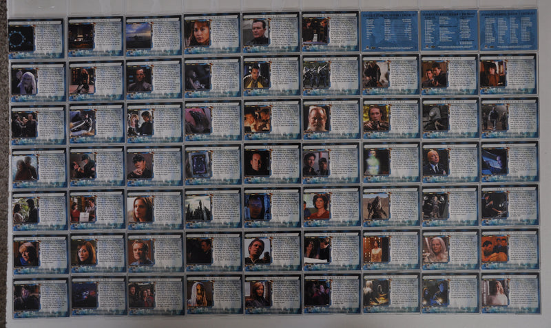 2005 Stargate Atlantis Season One Trading Card Base Set 63 Card Set   - TvMovieCards.com