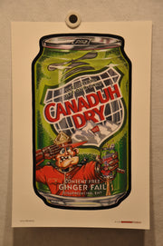 2012 Wacky Packages Series 1 Poster Singles 12" x 18" Non Folded Topps (24 Choic #5 Canaduh Dry  - TvMovieCards.com