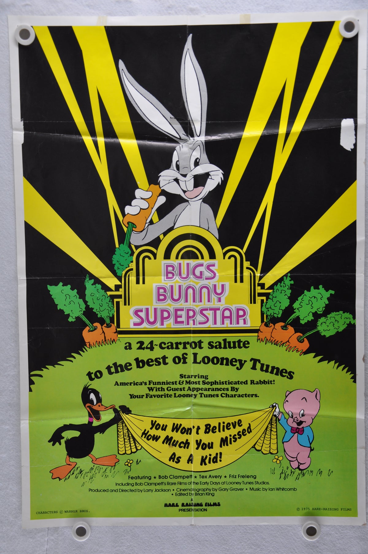 Bugs Bunny in Baseball Bugs Studio Lobby Card Publicity Still