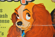 Original 1972 Lady and the Tramp Rerelease Movie Poster 27 x 41 Barbara Luddy   - TvMovieCards.com