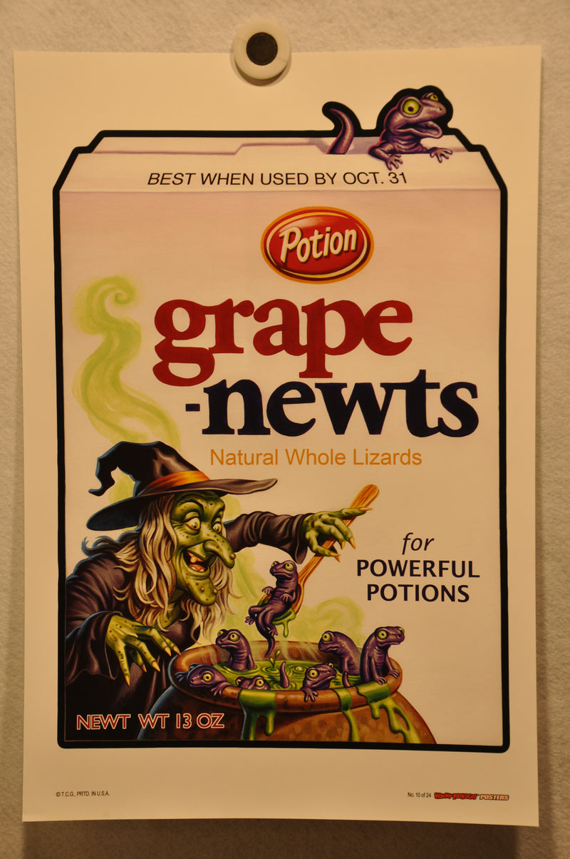 2012 Wacky Packages Series 1 Poster Singles 12