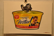 2012 Wacky Packages Series 1 Poster Singles 12" x 18" Non Folded Topps (24 Choic #16 I Can't Believe it's Big Brother  - TvMovieCards.com