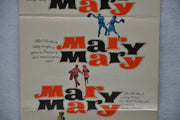 1963 Mary, Mary Original Insert Movie Poster Debbie Reynolds Barry Nelson   - TvMovieCards.com