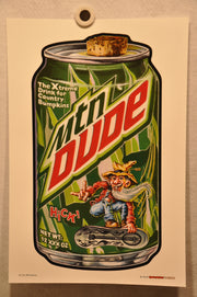 2012 Wacky Packages Series 1 Poster Singles 12" x 18" Non Folded Topps (24 Choic #18 Mountain Dude  - TvMovieCards.com