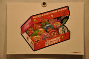 2012 Wacky Packages Series 1 Poster Singles 12" x 18" Non Folded Topps (24 Choic #20 Pumkin Donuts  - TvMovieCards.com