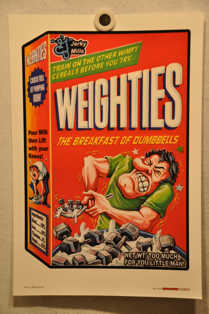 2012 Wacky Packages Series 1 Poster Singles 12