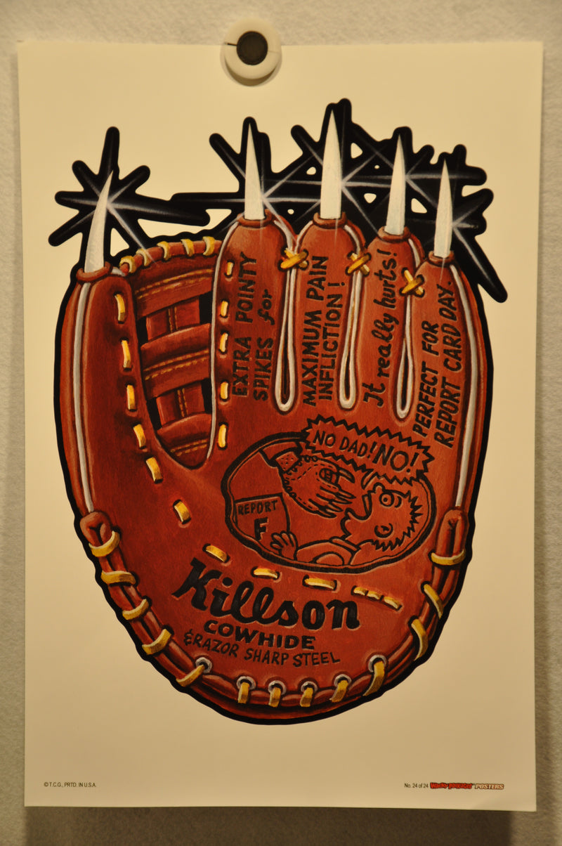 2012 Wacky Packages Series 1 Poster Singles 12" x 18" Non Folded Topps (24 Choic #24 Killson  - TvMovieCards.com
