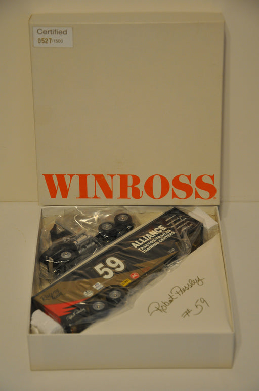1994 Alliance Racing Robert Pressley Winross Diecast Drop Bed Trailer Truck   - TvMovieCards.com