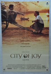1992 City of Joy 1SH D/S Movie Poster 27 x 41 Patrick Swayze Pauline Collins   - TvMovieCards.com