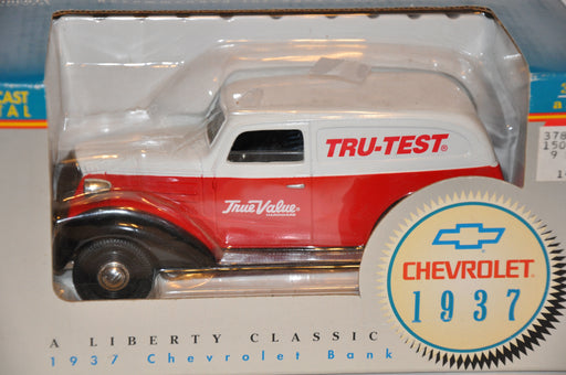 Liberty Classics Diecast Vintage Coin Bank 1937 Chevrolet True Value #15026   - TvMovieCards.com