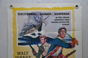 Original 1960 Kidnapped Movie Poster 27 x 41 Peter Finch James MacArthur Bernard   - TvMovieCards.com