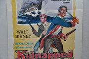 Original 1960 Kidnapped Movie Poster 27 x 41 Peter Finch James MacArthur Bernard   - TvMovieCards.com