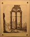 Luigi Rossini "Avanzi del Tempio di Giove Statore nel Foro Romano" Etching Print   - TvMovieCards.com